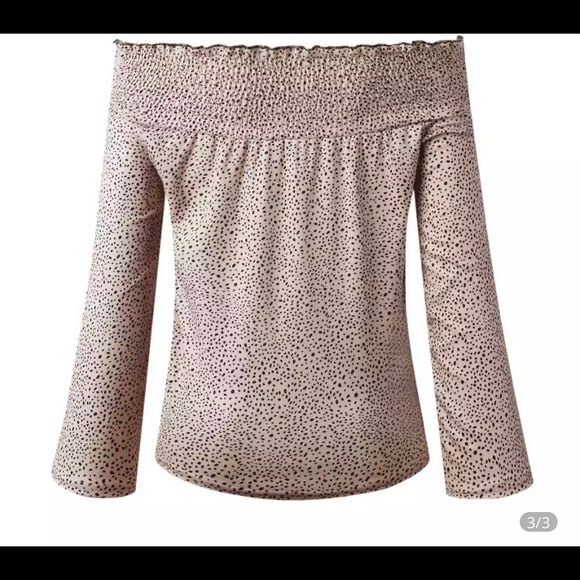 🆕BOHO OFF THE SHOULDER BLOUSE - Picture 3 of 4